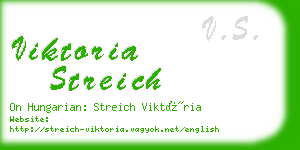 viktoria streich business card